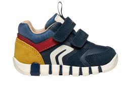 GEOX B3555D NAVY/RED