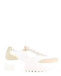 HEAVENLY FEET PEACE WH/TAUPE